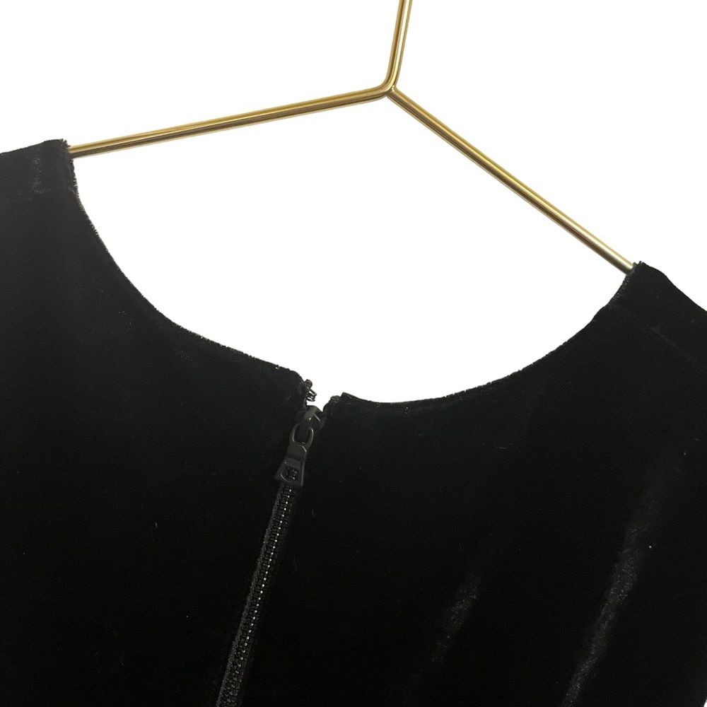 Alice + Olivia Marley Velvet Body Suit Air Stacey Bendet Size SP NWOT - Picture 7 of 9
